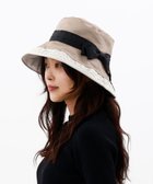 【アウロラ/AURORA】の【 LANVIN en Bleu (ランバン オン ブルー)】オーガンジーxグログランクロッシェハット ベージュ|ID: prp329100004696869 ipo3291000000033918224