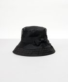 【アウロラ/AURORA】の【 LANVIN en Bleu (ランバン オン ブルー)】オーガンジーxグログランクロッシェハット ブラック|ID: prp329100004696869 ipo3291000000033918226