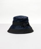 【アウロラ/AURORA】の【 LANVIN en Bleu (ランバン オン ブルー)】オーガンジーxグログランクロッシェハット ネイビー|ID: prp329100004696869 ipo3291000000035853462