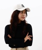 【アウロラ/AURORA】の【 LANVIN en Bleu (ランバン オン ブルー)】アールデコ100周年刺繍キャップ ライトベージュ|ID: prp329100004696872 ipo3291000000033918239