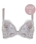 【ブラデリス ニューヨーク/BRADELIS New York】の【BRADELIS New York/ 育乳補整ブラ・STEP2 寄せる】ナオミステップ2ブラ25A1 補正下着 ブラジャー 谷間メイク モーヴグレー|ID: prp329100004696876 ipo3291000000033918263