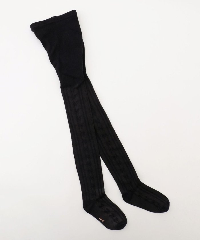 【エニィ/ANY / KIDS】のリボン柄 ジャガードタイツ インテリア・キッズ・メンズ・レディースファッション・服の通販 founy(ファニー) https://founy.com/ ファッション Fashion キッズファッション Fashion for Kids ガーリー Girly, Feminine Style ストッキング Stockings, Sheer Tights スマホ Smartphone, Mobile Device タイツ Tights, Legwear 人気 Popular, Best Seller リボン Ribbon, Bow 再入荷 Restock / Back in Stock |ID: prp329100004696900 ipo3291000000036029239