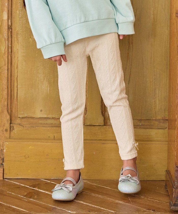 【エニィ/ANY / KIDS】のケーブル ジャガードレギンス インテリア・キッズ・メンズ・レディースファッション・服の通販 founy(ファニー) https://founy.com/ ファッション Fashion キッズファッション Fashion for Kids ストレッチ Stretch, Stretchy Fabric ドッキング Docking, Mixed Material ポケット Pocket, Pocket Detail レギンス Leggings, Stretch Pants ロング Long, Long-Length 冬 Winter / This Winter A/W・秋冬 Autumn/Winter おすすめ Recommended / Our Picks |ID: prp329100004696906 ipo3291000000033918360