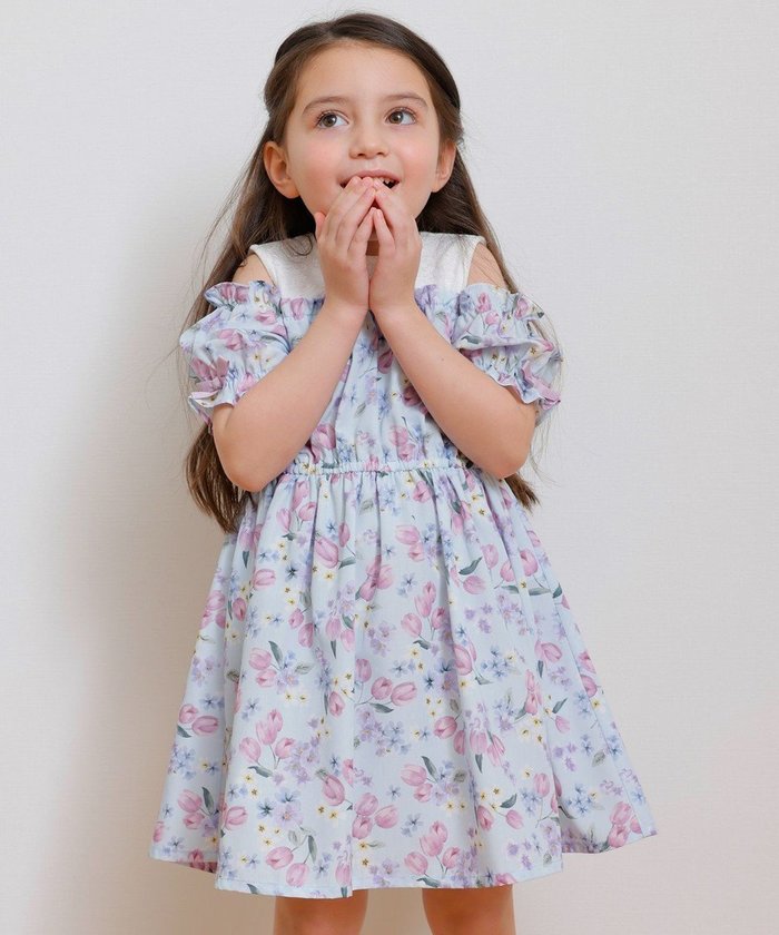 【エニィ/ANY / KIDS】のオン・オフショルダー チューリップ ワンピース インテリア・キッズ・メンズ・レディースファッション・服の通販 founy(ファニー) https://founy.com/ ファッション Fashion キッズファッション Fashion for Kids ワンピース Dresses チューリップ Tube, Tube Top ポケット Pocket, Pocket Detail 夏 Summer 春 Spring S/S・春夏 SS, Spring/Summer, Warm Season |ID: prp329100004696909 ipo3291000000034495590