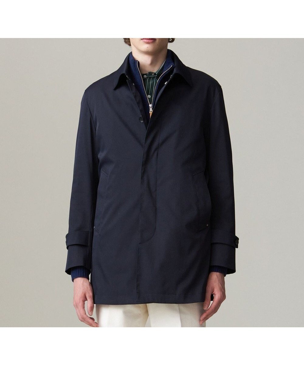 【ジェイ プレス/J.PRESS / MEN】の【デタッチャブル】スタンドフォールシートコート / ダウンライナー インテリア・キッズ・メンズ・レディースファッション・服の通販 founy(ファニー) ファッション Fashion メンズファッション Fashion for Men アウター Men's Coats Outerwear ジャケット Jacket, Outerwear ストレッチ Stretch, Stretchy Fabric ダウン Down, Puffer メッシュ Mesh, Net Fabric ライナー Liner, Inner Layer ラグジュアリー Luxury, Elegant A/W・秋冬 Autumn/Winter ネイビー系|ID: prp329100004696945 ipo3291000000034452084