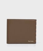 【ポールスミス/Paul Smith / MEN】のブライトストライプトリム 2つ折り財布 ブラウン|ID: prp329100004696951 ipo3291000000033918526