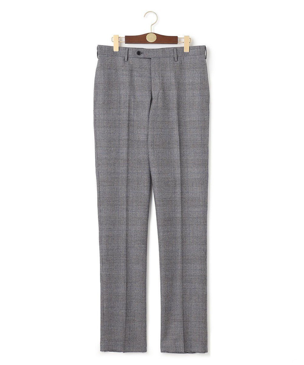 【ジェイ プレス/J.PRESS / MEN】の【WEB・一部店舗限定】 グレナカートチェック スラックス インテリア・キッズ・メンズ・レディースファッション・服の通販 founy(ファニー) 　ファッション　Fashion　メンズファッション　Fashion for Men　ボトムス　Bottoms　おすすめ　Recommended / Our Picks　ジャケット　Jacket, Outerwear　ストレッチ　Stretch, Stretchy Fabric　スラックス　Slacks, Dress Pants　チェック　Check, Plaid, Tartan　人気　Popular, Best Seller　定番　Standard, Basic Item　A/W・秋冬　Autumn/Winter　ターコイズブルー系4|ID: prp329100004696960 ipo3291000000033918569