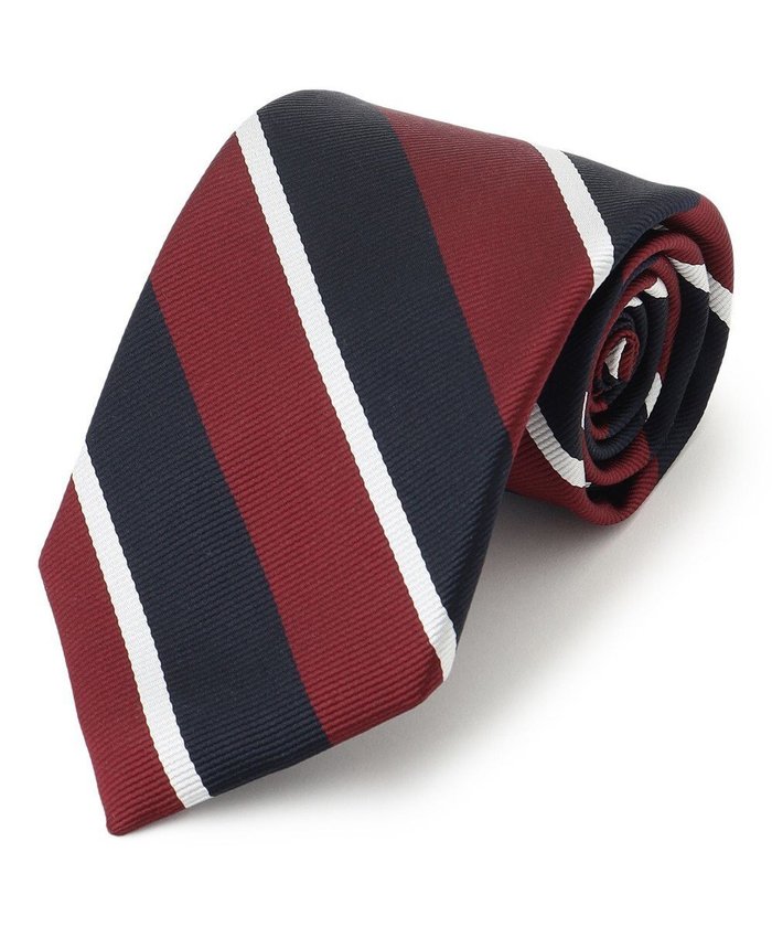 【ジェイ プレス/J.PRESS / MEN】の【定番】オーセンティック レジメンタル ネクタイ インテリア・キッズ・メンズ・レディースファッション・服の通販 founy(ファニー) https://founy.com/ ファッション Fashion メンズファッション Fashion for Men ストライプ Stripe, Striped Pattern スーツ Suit, Formalwear 定番 Standard, Basic Item 帽子 Hat, Headwear リボン Ribbon, Bow |ID: prp329100004696965 ipo3291000000034243370