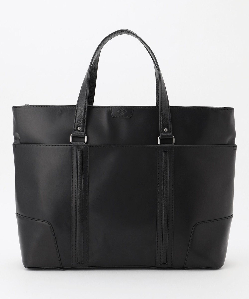 【ジョセフ アブード/JOSEPH ABBOUD / MEN】の【JOSEPH ABBOUD 日本上陸30周年・牛革/軽量】オイルドレザートートバッグ インテリア・キッズ・メンズ・レディースファッション・服の通販 founy(ファニー) 　ファッション　Fashion　メンズファッション　Fashion for Men　バッグ　Bags　トートバッグ / 通勤・大容量バッグ　Tote Bags　軽量　Lightweight, Ultra Light　ショルダー　Shoulder, Shoulder Strap　新作・新入荷　New Arrivals / New In　おすすめ　Recommended / Our Picks　エレガント 上品　Elegant　ブラック系|ID: prp329100004696977 ipo3291000000033918638