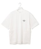 【ジェイプレスヨークストリート/J.PRESS YORK STREET】の【UNISEX】ワンポイント腰ポケットTシャツ 人気、トレンドファッション・服の通販 founy(ファニー) ファッション Fashion レディースファッション Fashion for Women トップス・カットソー Cut & Sew Tops シャツ・ブラウス・オフィスカジュアル Elegant Blouses & Button-Ups ロングTシャツ・Tシャツ Longline T-Shirts & Tees カットソー・ベーシックTシャツ Cut-and-Sewn Tops / Stretch Tees & Basics ユニセックス Unisex, Genderless カットソー Cut and Sewn Top ポケット Pocket, Pocket Detail ワンポイント One Point, Statement Accent 夏 Summer 春 Spring S/S・春夏 SS, Spring/Summer, Warm Season thumbnail ホワイト系|ID: prp329100004696985 ipo3291000000034203301