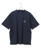 【ジェイプレスヨークストリート/J.PRESS YORK STREET】の【UNISEX】ワンポイント腰ポケットTシャツ 人気、トレンドファッション・服の通販 founy(ファニー) ファッション Fashion レディースファッション Fashion for Women トップス・カットソー Cut & Sew Tops シャツ・ブラウス・オフィスカジュアル Elegant Blouses & Button-Ups ロングTシャツ・Tシャツ Longline T-Shirts & Tees カットソー・ベーシックTシャツ Cut-and-Sewn Tops / Stretch Tees & Basics ユニセックス Unisex, Genderless カットソー Cut and Sewn Top ポケット Pocket, Pocket Detail ワンポイント One Point, Statement Accent 夏 Summer 春 Spring S/S・春夏 SS, Spring/Summer, Warm Season thumbnail ネイビー系|ID: prp329100004696985 ipo3291000000034203305