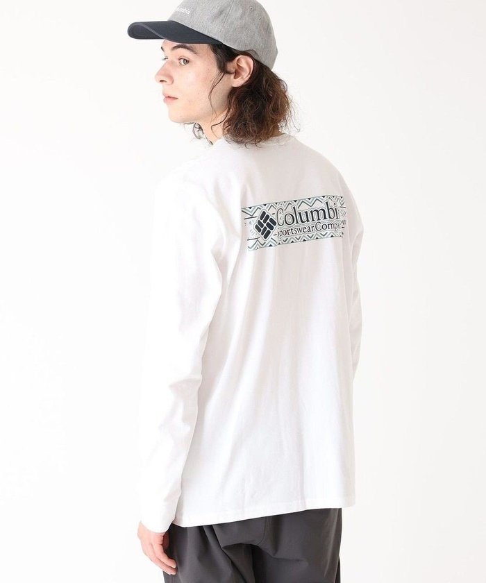 【コロンビア/Columbia / MEN】のColumbia/ エクスプローラーズキャニオンロングスリーブTシャツ /コロンビア インテリア・キッズ・メンズ・レディースファッション・服の通販 founy(ファニー) https://founy.com/ ファッション Fashion メンズファッション Fashion for Men トップス・カットソー Cut & Sew Tops メンズシャツ Shirts 新作・新入荷 New Arrivals / New In おすすめ Recommended / Our Picks アウトドア Outdoor Clothing カットソー Cut and Sewn Top グラフィック Graphic, Graphic Design ネイティブ Native, Ethnic Style フィット Fit, Slim Fit レギュラー Regular, Standard Fit ヴィンテージ Vintage Style 夏 Summer S/S・春夏 SS, Spring/Summer, Warm Season A/W・秋冬 Autumn/Winter 長袖 Long Sleeve, Full Sleeve |ID: prp329100004696991 ipo3291000000033918722