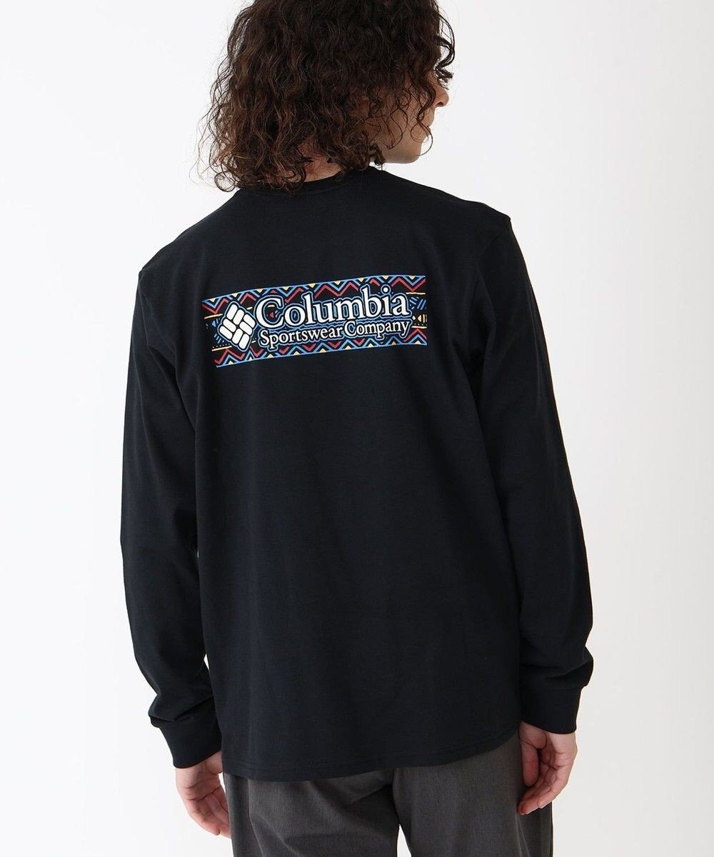 【コロンビア/Columbia / MEN】のColumbia/ エクスプローラーズキャニオンロングスリーブTシャツ /コロンビア インテリア・キッズ・メンズ・レディースファッション・服の通販 founy(ファニー) 　ファッション　Fashion　メンズファッション　Fashion for Men　トップス・カットソー　Cut & Sew Tops　メンズシャツ　Shirts　新作・新入荷　New Arrivals / New In　おすすめ　Recommended / Our Picks　アウトドア　Outdoor Clothing　カットソー　Cut and Sewn Top　グラフィック　Graphic, Graphic Design　ネイティブ　Native, Ethnic Style　フィット　Fit, Slim Fit　レギュラー　Regular, Standard Fit　ヴィンテージ　Vintage Style　夏　Summer　S/S・春夏　SS, Spring/Summer, Warm Season　A/W・秋冬　Autumn/Winter　長袖　Long Sleeve, Full Sleeve　Black、 Branded Blanket|ID: prp329100004696991 ipo3291000000033918725