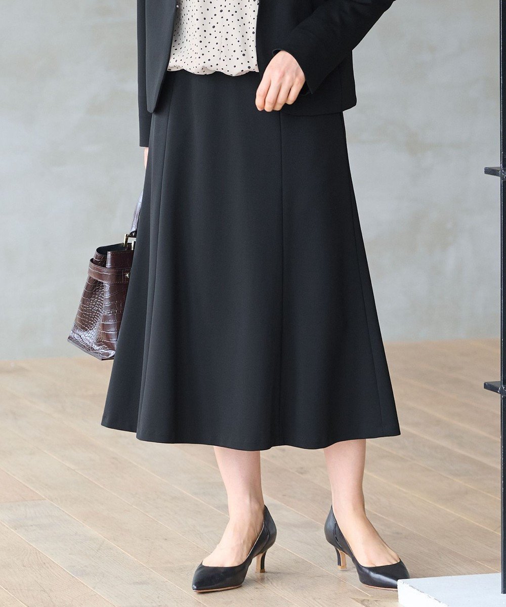 【自由区/JIYU-KU】の【セットアップ対応・洗える】モクロディ スカート 人気、トレンドファッション・服の通販 founy(ファニー) 　ファッション　Fashion　レディースファッション　Fashion for Women　セットアップ　Matching Sets　スカート・ミニ/ミディ/マキシ　Skirts / Mini, Midi & Maxi Skirts　おすすめ　Recommended / Our Picks　シンプル　Simple, Minimal　ジャケット　Jacket, Outerwear　ストレッチ　Stretch, Stretchy Fabric　セットアップ　Set-Up, Coordinated Outfit　ドレープ　Drape, Draping Fabric　フォーマル　Formal, Dressy　フレア　Flare, Flared　ポケット　Pocket, Pocket Detail　洗える　Machine Washable　A/W・秋冬　Autumn/Winter　 other-1|ID: prp329100004697044 ipo3291000000033919092