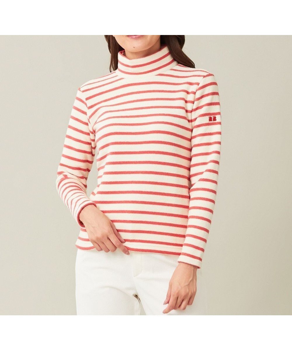 【23区 ゴルフ/NIJYUSANKU GOLF】の【WOMEN】リングヤーン ボーダーモックネックシャツ 人気、トレンドファッション・服の通販 founy(ファニー) ファッション Fashion レディースファッション Fashion for Women トップス・カットソー Cut & Sew Tops シャツ・ブラウス・オフィスカジュアル Elegant Blouses & Button-Ups ロングTシャツ・Tシャツ Longline T-Shirts & Tees カットソー・ベーシックTシャツ Cut-and-Sewn Tops / Stretch Tees & Basics インナー Innerwear カットソー Cut and Sewn Top ゴルフ Golf ボトム Bottoms, Lower Wear ボーダー Border, Stripe 冬 Winter / This Winter A/W・秋冬 Autumn/Winter other-1|ID: prp329100004697046 ipo3291000000034211307