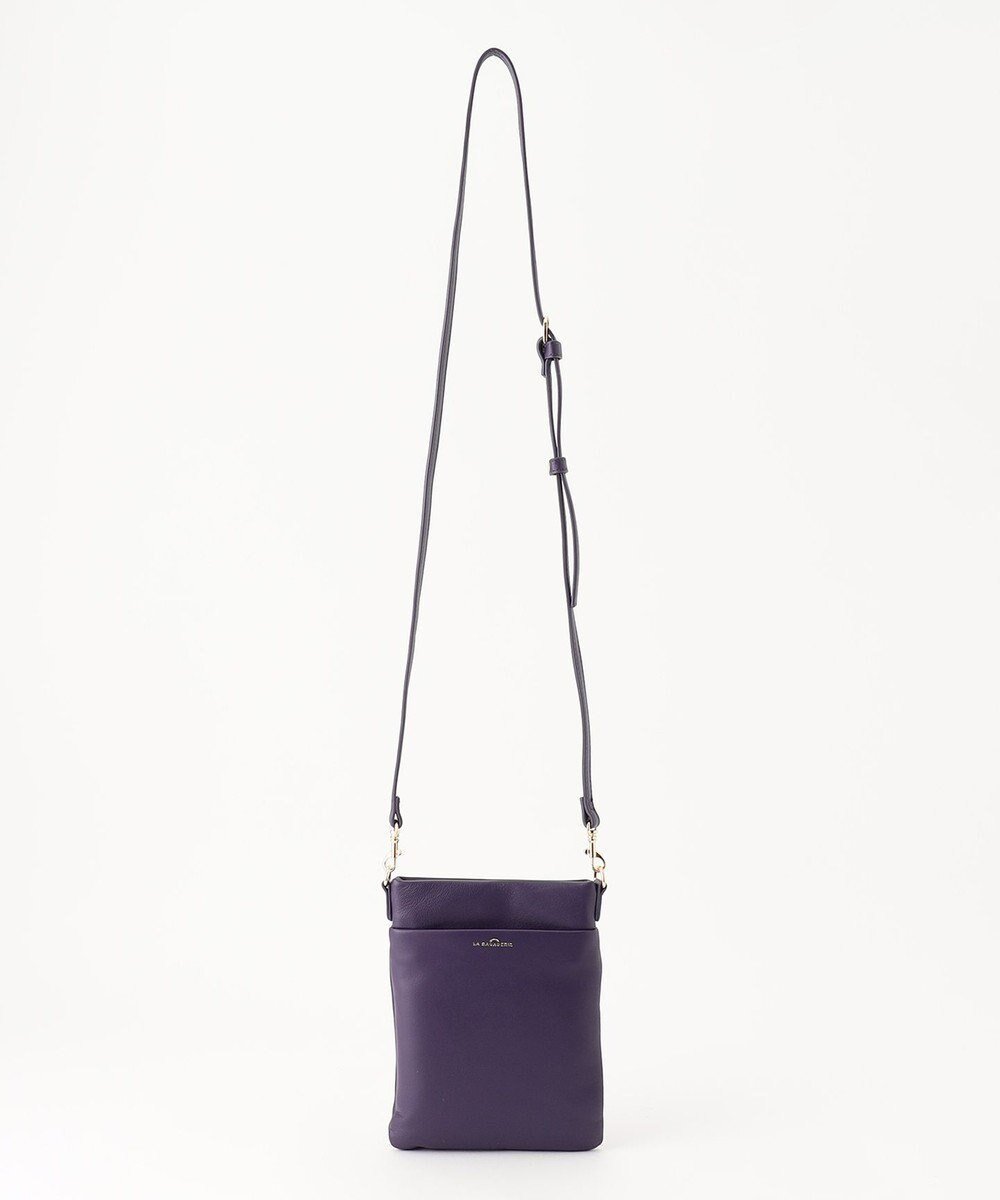 【ラ バガジェリー/LA BAGAGERIE】のシープレザー スクエアミニマムポシェット インテリア・キッズ・メンズ・レディースファッション・服の通販 founy(ファニー) ファッション Fashion レディースファッション Fashion for Women コンパクト Compact, Small Size スマート Smart, Elegant ポケット Pocket, Pocket Detail ポシェット Pochette, Mini Bag 旅行 Travel パープル|ID: prp329100004697047 ipo3291000000034877323