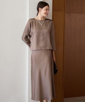 【23区/NIJYUSANKU】 【APPLAUDIR】ヴィンテージサテン セットアップ人気、トレンドファッション・服の通販 founy(ファニー) ファッション Fashion レディースファッション Fashion for Women ワンピース Dresses エレガント 上品 Elegant ヴィンテージ Vintage Style サテン Satin, Glossy Fabric シンプル Simple, Minimal セットアップ Set-Up, Coordinated Outfit タンブラー Tumbler, Travel Mug ドレス Dress, One-Piece 長袖 Long Sleeve, Full Sleeve バイアス Bias, Diagonal Cut パーティ Party, Party Style フラット Flat, Flat Shoes A/W・秋冬 Autumn/Winter S/S・春夏 SS, Spring/Summer, Warm Season 新作・新入荷 New Arrivals / New In 夏 Summer セレモニー Ceremony 結婚式 Wedding 2025年 2025 2025春夏・S/S Spring/Summer 2025 SS25 |ID:prp329100004697058