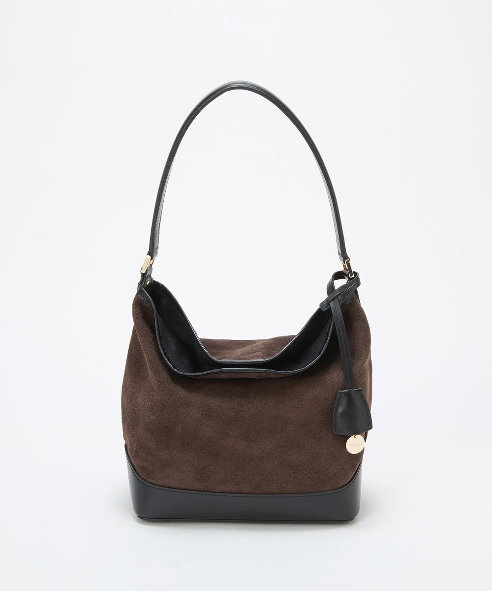 【トプカピ/TOPKAPI】の【TREASURE TOPKAPI】スエード レザーコンビ ワンショルダーバッグ チャーム付き インテリア・キッズ・メンズ・レディースファッション・服の通販 founy(ファニー) ファッション Fashion レディースファッション Fashion for Women アクセサリー Fashion Accessories コンビ Combo, Combination Style チャーム Charm, Pendant フォルム Silhouette, Form A/W・秋冬 Autumn/Winter チョコレート|ID: prp329100004697060 ipo3291000000033919160