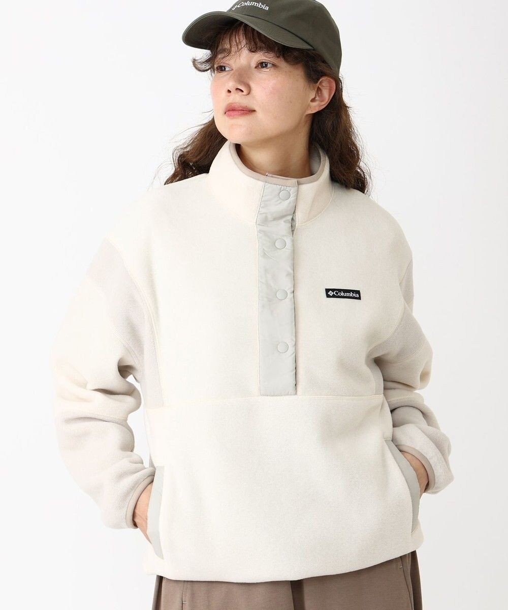 【コロンビア/Columbia】のColumbia/ ウィメンズクリスタルベンドハーフスナップフリース /コロンビア インテリア・キッズ・メンズ・レディースファッション・服の通販 founy(ファニー) ファッション Fashion レディースファッション Fashion for Women トップス・カットソー Cut & Sew Tops アウトドア Outdoor Clothing ショルダー Shoulder, Shoulder Strap スタンド Stand Collar, Upright Stand トレンド Trend, Trending Now ドロップ Drop Shoulder, Dropped Style ハーフ Half, Half-Length フィット Fit, Slim Fit ポケット Pocket, Pocket Detail リラックス Relax, Relaxed Fit ルーズ Loose, Oversized 切替 Switching, Contrast Panel 夏 Summer S/S・春夏 SS, Spring/Summer, Warm Season A/W・秋冬 Autumn/Winter Chalk|ID: prp329100004697063 ipo3291000000033919168