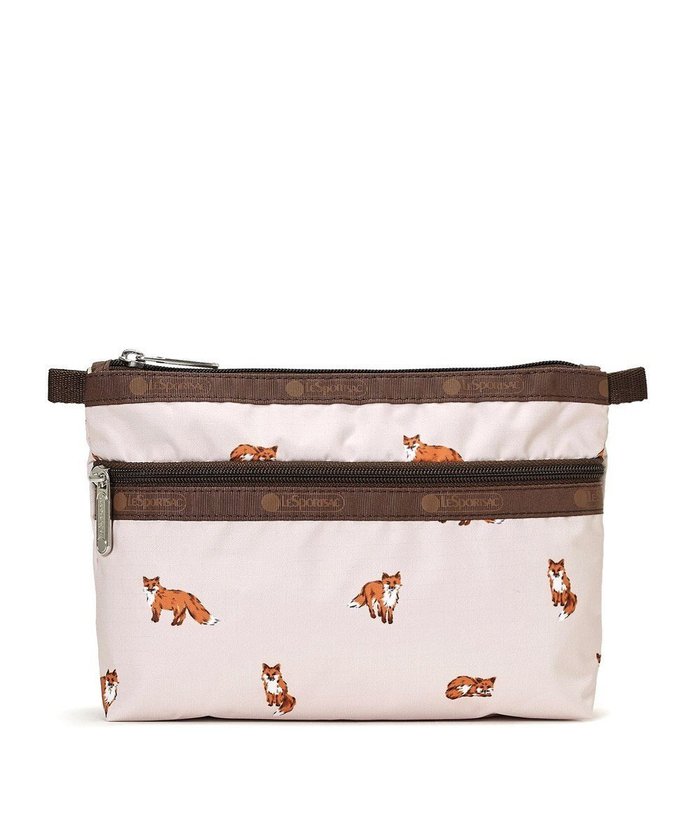 【レスポートサック/LeSportsac】のCOSMETIC CLUTCH/ダッシングフォックス インテリア・キッズ・メンズ・レディースファッション・服の通販 founy(ファニー) https://founy.com/ ファッション Fashion レディースファッション Fashion for Women バッグ Bags ミニ財布・二つ折り財布 Wallets & Card Cases ポーチ&ミニバッグ Pouches & Mini Bags 新作・新入荷 New Arrivals / New In おすすめ Recommended / Our Picks クラッチ Clutch, Clutch Bag ポケット Pocket, Pocket Detail ポーチ Pouch, Small Case 旅行 Travel 財布 Wallet, Purse |ID: prp329100004697074 ipo3291000000033919192