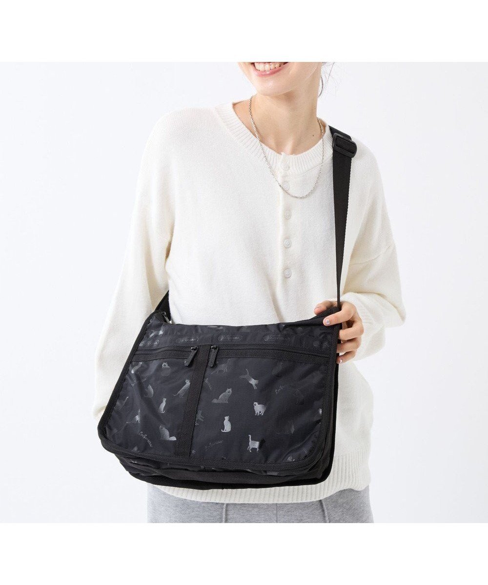 【レスポートサック/LeSportsac】のDELUXE EVERYDAY BAG/ブラックキャッツ インテリア・キッズ・メンズ・レディースファッション・服の通販 founy(ファニー) 　ファッション　Fashion　レディースファッション　Fashion for Women　傘　Umbrella, Parasol　シルク　Silk, 100% Silk　手帳　Planner, Notebook　ネコ　Cat, Feline Motif　人気　Popular, Best Seller　猫　Cat, Kitty　プリント　Print, Printed Pattern　ポケット　Pocket, Pocket Detail　ポーチ　Pouch, Small Case　新作・新入荷　New Arrivals / New In　ブラックキャッツ|ID: prp329100004697076 ipo3291000000033919197