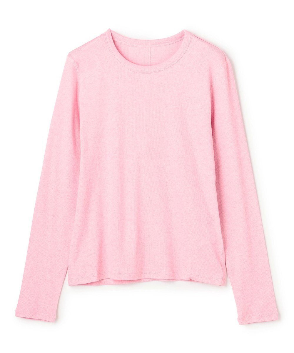 【アンフィーロ 自由区/UNFILO】のコットンカシミヤ クルーネックカットソー インテリア・キッズ・メンズ・レディースファッション・服の通販 founy(ファニー) ファッション Fashion レディースファッション Fashion for Women トップス・カットソー Cut & Sew Tops シャツ・ブラウス・オフィスカジュアル Elegant Blouses & Button-Ups ロングTシャツ・Tシャツ Longline T-Shirts & Tees カットソー・ベーシックTシャツ Cut-and-Sewn Tops / Stretch Tees & Basics 春 Spring カットソー Cut and Sewn Top コンパクト Compact, Small Size 抗菌 Antibacterial, Bacteria-Resistant ストレッチ Stretch, Stretchy Fabric テレコ Ribbed, Rib Stitch バランス Balance, Style Balance フィット Fit, Slim Fit ベーシック Basic, Essential A/W・秋冬 Autumn/Winter エレガント 上品 Elegant ピンク|ID: prp329100004697079 ipo3291000000034007423