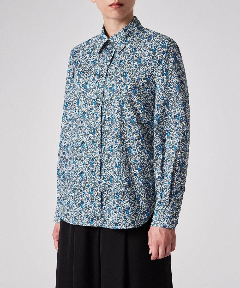【ポール スミス/Paul Smith】のリバティプリント 長袖シャツ 人気、トレンドファッション・服の通販 founy(ファニー) ファッション Fashion レディースファッション Fashion for Women トップス・カットソー Cut & Sew Tops シャツ・ブラウス・オフィスカジュアル Elegant Blouses & Button-Ups おすすめ Recommended / Our Picks カラフル Colorful Design デニム Denim, Jeans Material プリント Print, Printed Pattern ベーシック Basic, Essential 夏 Summer 旅行 Travel S/S・春夏 SS, Spring/Summer, Warm Season A/W・秋冬 Autumn/Winter 長袖 Long Sleeve, Full Sleeve other-1|ID: prp329100004697082 ipo3291000000033919219