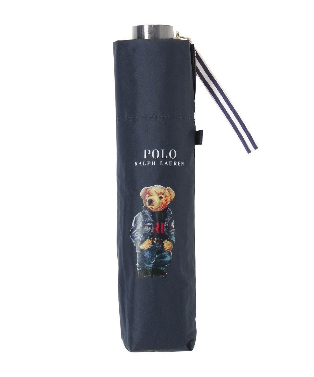 【ムーンバット/MOONBAT】の【遮熱・遮光】POLO RALPH LAUREN(ポロ ラルフローレン)CORE DENIM BEAR ポロベア 晴雨兼用 雨傘 折りたたみ傘 インテリア・キッズ・メンズ・レディースファッション・服の通販 founy(ファニー) ファッション Fashion レディースファッション Fashion for Women レイングッズ・傘・晴雨兼用傘 Umbrellas & Rain Gear アイビー Ivy Pattern 傘 Umbrella, Parasol ニューヨーク New York, NYC Style プリント Print, Printed Pattern 日傘 Parasol, UV Umbrella 無地 Plain, Solid Color ネイビーブルー|ID: prp329100004697091 ipo3291000000033919251