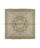 【アンビリオン/UNBILLION】のカシュネ cache nez / シルクバンダナ柄スカーフ 人気、トレンドファッション・服の通販 founy(ファニー) ファッション Fashion レディースファッション Fashion for Women アクセサリー Fashion Accessories シルク Silk, 100% Silk シンプル Simple, Minimal スカーフ Scarf, Neckwear スクエア Square, Square Shape ハンド Hand, Handmade バンダナ Bandana, Head Scarf 帽子 Hat, Headwear モチーフ Motif, Design Theme 再入荷 Restock / Back in Stock 日本製 Made In Japan ギフト プレゼント Gift / Present thumbnail カーキ|ID: prp329100004697098 ipo3291000000033919281