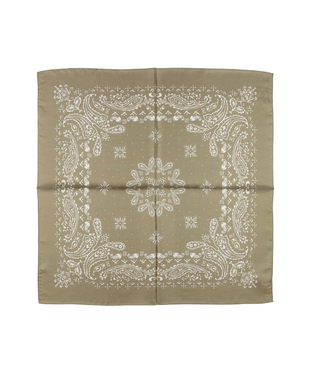 【アンビリオン/UNBILLION】のカシュネ cache nez / シルクバンダナ柄スカーフ インテリア・キッズ・メンズ・レディースファッション・服の通販 founy(ファニー) ファッション Fashion レディースファッション Fashion for Women アクセサリー Fashion Accessories シルク Silk, 100% Silk シンプル Simple, Minimal スカーフ Scarf, Neckwear スクエア Square, Square Shape ハンド Hand, Handmade バンダナ Bandana, Head Scarf 帽子 Hat, Headwear モチーフ Motif, Design Theme 再入荷 Restock / Back in Stock 日本製 Made In Japan ギフト プレゼント Gift / Present カーキ|ID: prp329100004697098 ipo3291000000033919281