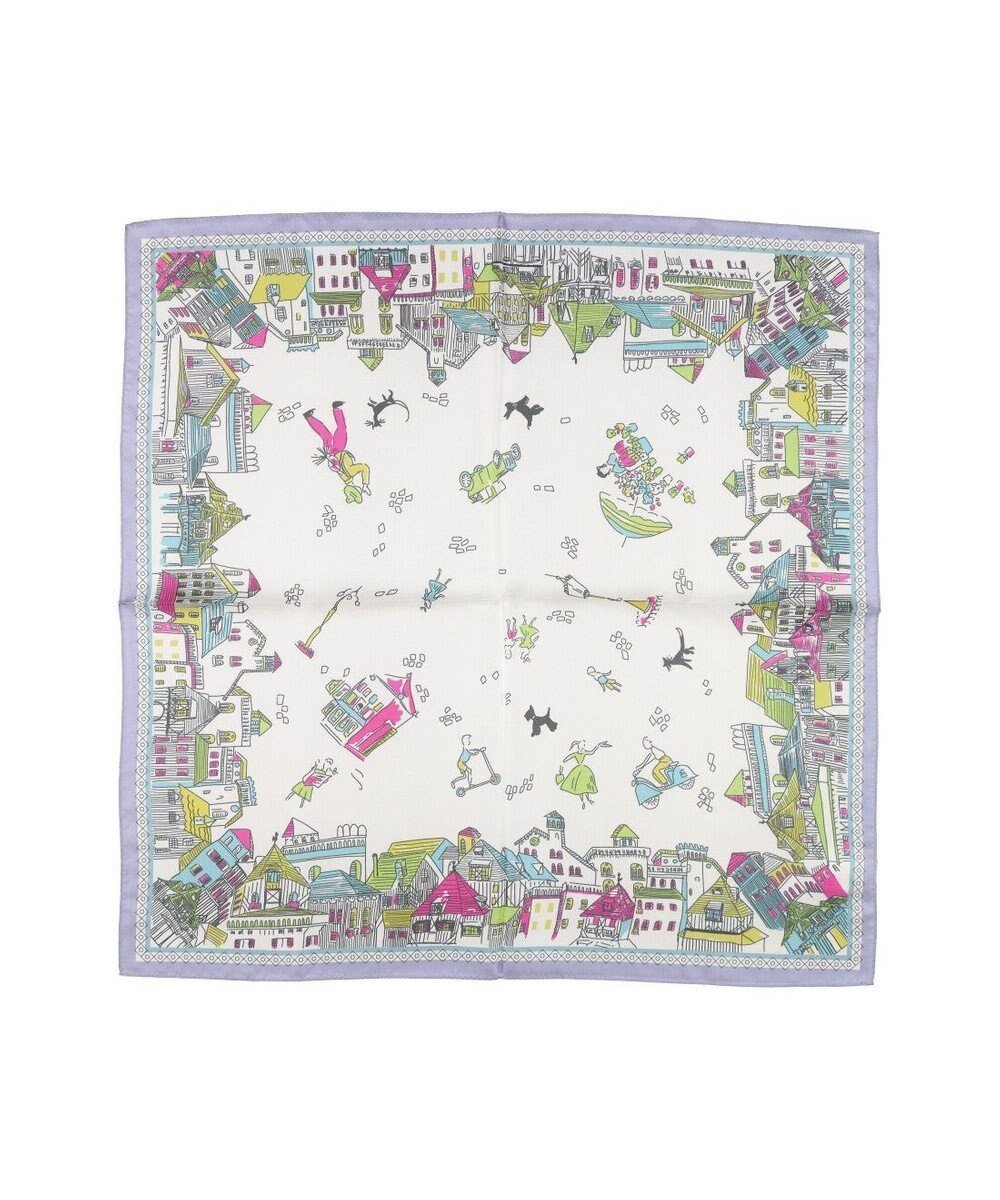 【アンビリオン/UNBILLION】のカシュネ cache nez / 横浜アーカイブツイルスカーフ「ヴィレッジ」 インテリア・キッズ・メンズ・レディースファッション・服の通販 founy(ファニー) ファッション Fashion レディースファッション Fashion for Women アクセサリー Fashion Accessories シルク Silk, 100% Silk スカーフ Scarf, Neckwear スクエア Square, Square Shape ハンド Hand, Handmade バンダナ Bandana, Head Scarf 帽子 Hat, Headwear モチーフ Motif, Design Theme 再入荷 Restock / Back in Stock 日本製 Made In Japan ギフト プレゼント Gift / Present ラベンダー|ID: prp329100004697102 ipo3291000000033919292
