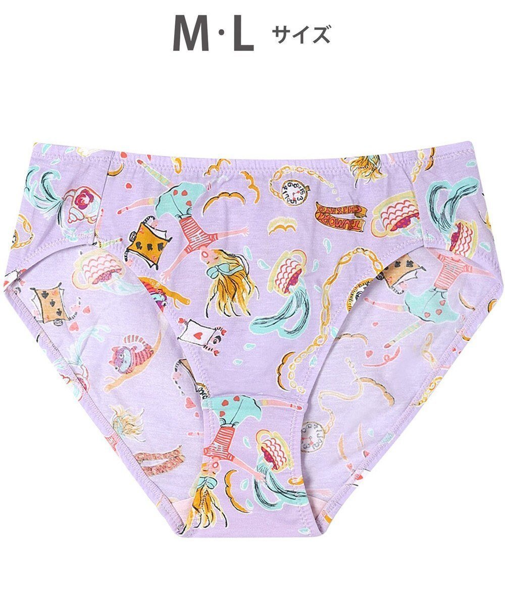 【ツモリチサト スリープ/tsumori chisato SLEEP】のツモリチサト ショーツ 綿混ベア天竺素材(身生地) レディース UPX565/ワコール インテリア・キッズ・メンズ・レディースファッション・服の通販 founy(ファニー) ファッション Fashion レディースファッション Fashion for Women ショーツ Shorts, Short Pants ストレッチ Stretch, Stretchy Fabric パジャマ Pajamas, Sleepwear パープル|ID: prp329100004697110 ipo3291000000033919322