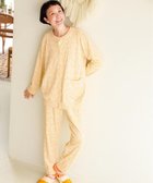 【ツモリチサト スリープ/tsumori chisato SLEEP】のツモリチサト パジャマ 綿100%(本体) オーガニックコットン使用 長袖 長ズボン レディース UDX596/ワコール 人気、トレンドファッション・服の通販 founy(ファニー) ファッション Fashion レディースファッション Fashion for Women トップス・カットソー Cut & Sew Tops ネコ Cat, Feline Motif 長袖 Long Sleeve, Full Sleeve パジャマ Pajamas, Sleepwear パール Pearl, Pearl Accent ボタニカル Botanical, Floral Pattern ボトム Bottoms, Lower Wear ポケット Pocket, Pocket Detail ミックス Mix, Mixed Style thumbnail クリーム|ID: prp329100004697114 ipo3291000000033919336