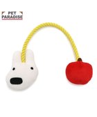 【ペットパラダイス/PET PARADISE / GOODS】のリサとガスパール ロープトイ 《リサ》 イエロー|ID: prp329100004698400 ipo3291000000033927705