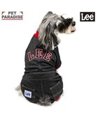【ペットパラダイス/PET PARADISE / GOODS】のLee レッドリブ ロンパース 小型犬 ブラック×レッド|ID: prp329100004698404 ipo3291000000033927713