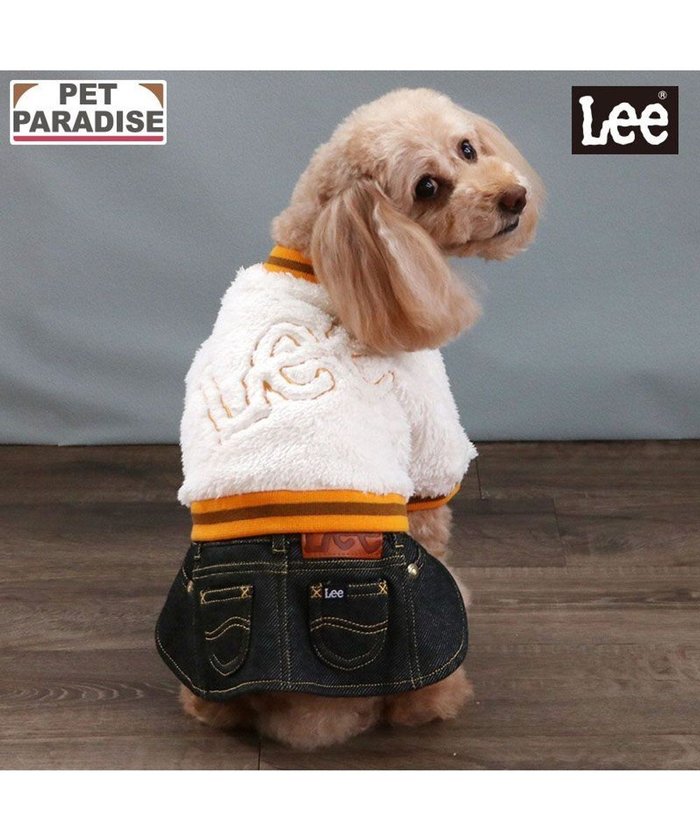 【ペットパラダイス/PET PARADISE / GOODS】のLee ボア リブ スカートつなぎ 小型犬 インテリア・キッズ・メンズ・レディースファッション・服の通販 founy(ファニー) https://founy.com/ 冬 Winter / This Winter 犬 Dog A/W・秋冬 Autumn/Winter ホーム・キャンプ・アウトドア・お取り寄せ Home Living / Home & Lifestyle / Camping Gear / Outdoor Camping ペットグッズ Pet Supplies |ID: prp329100004698406 ipo3291000000033927716