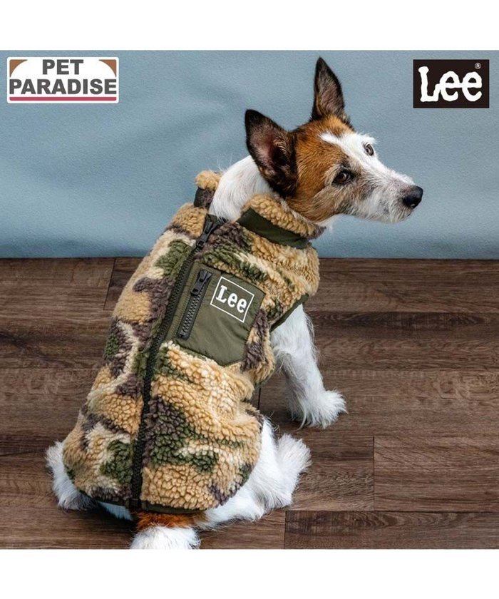 【ペットパラダイス/PET PARADISE / GOODS】のLee カモフラージュ ボアベスト 小型犬 インテリア・キッズ・メンズ・レディースファッション・服の通販 founy(ファニー) https://founy.com/ イレギュラー Irregular Design ベスト Vest, Waistcoat 冬 Winter / This Winter 犬 Dog A/W・秋冬 Autumn/Winter 防寒 Cold Protection, Winter-Ready ホーム・キャンプ・アウトドア・お取り寄せ Home Living / Home & Lifestyle / Camping Gear / Outdoor Camping ペットグッズ Pet Supplies |ID: prp329100004698407 ipo3291000000033927718