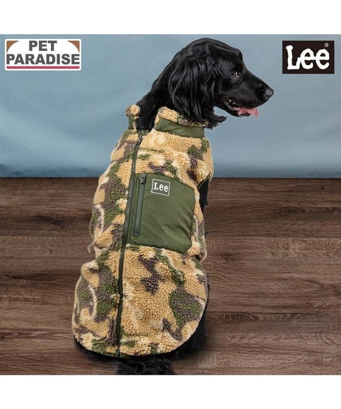 【ペットパラダイス/PET PARADISE / GOODS】のLee カモフラージュ ボアベスト 中型犬 大型犬 インテリア・キッズ・メンズ・レディースファッション・服の通販 founy(ファニー) https://founy.com/ イレギュラー Irregular Design ベスト Vest, Waistcoat 冬 Winter / This Winter 犬 Dog A/W・秋冬 Autumn/Winter 防寒 Cold Protection, Winter-Ready ホーム・キャンプ・アウトドア・お取り寄せ Home Living / Home & Lifestyle / Camping Gear / Outdoor Camping ペットグッズ Pet Supplies |ID: prp329100004698408 ipo3291000000033927720