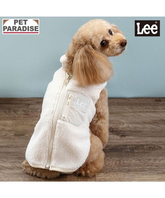 【ペットパラダイス/PET PARADISE / GOODS】のLee ジップボア ベスト ホワイト 小型犬 インテリア・キッズ・メンズ・レディースファッション・服の通販 founy(ファニー) https://founy.com/ イレギュラー Irregular Design ジップ Zip, Zipper ベスト Vest, Waistcoat 冬 Winter / This Winter 犬 Dog A/W・秋冬 Autumn/Winter 防寒 Cold Protection, Winter-Ready ホーム・キャンプ・アウトドア・お取り寄せ Home Living / Home & Lifestyle / Camping Gear / Outdoor Camping ペットグッズ Pet Supplies |ID: prp329100004698409 ipo3291000000033927723