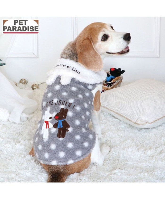 【ペットパラダイス/PET PARADISE / GOODS】のリサとガスパール 水玉ボアベスト 中型犬 インテリア・キッズ・メンズ・レディースファッション・服の通販 founy(ファニー) https://founy.com/ パール Pearl, Pearl Accent ベスト Vest, Waistcoat 冬 Winter / This Winter 水玉 Polka Dot, Dot Pattern 犬 Dog A/W・秋冬 Autumn/Winter 防寒 Cold Protection, Winter-Ready ホーム・キャンプ・アウトドア・お取り寄せ Home Living / Home & Lifestyle / Camping Gear / Outdoor Camping ペットグッズ Pet Supplies |ID: prp329100004698416 ipo3291000000033927737