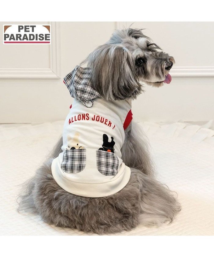【ペットパラダイス/PET PARADISE / GOODS】のリサとガスパール パーカー《チェック柄》 小型犬 インテリア・キッズ・メンズ・レディースファッション・服の通販 founy(ファニー) https://founy.com/ チェック Check, Plaid, Tartan パーカー Hoodie, Parka パール Pearl, Pearl Accent 犬 Dog 秋 Autumn A/W・秋冬 Autumn/Winter ホーム・キャンプ・アウトドア・お取り寄せ Home Living / Home & Lifestyle / Camping Gear / Outdoor Camping ペットグッズ Pet Supplies |ID: prp329100004698418 ipo3291000000033927741