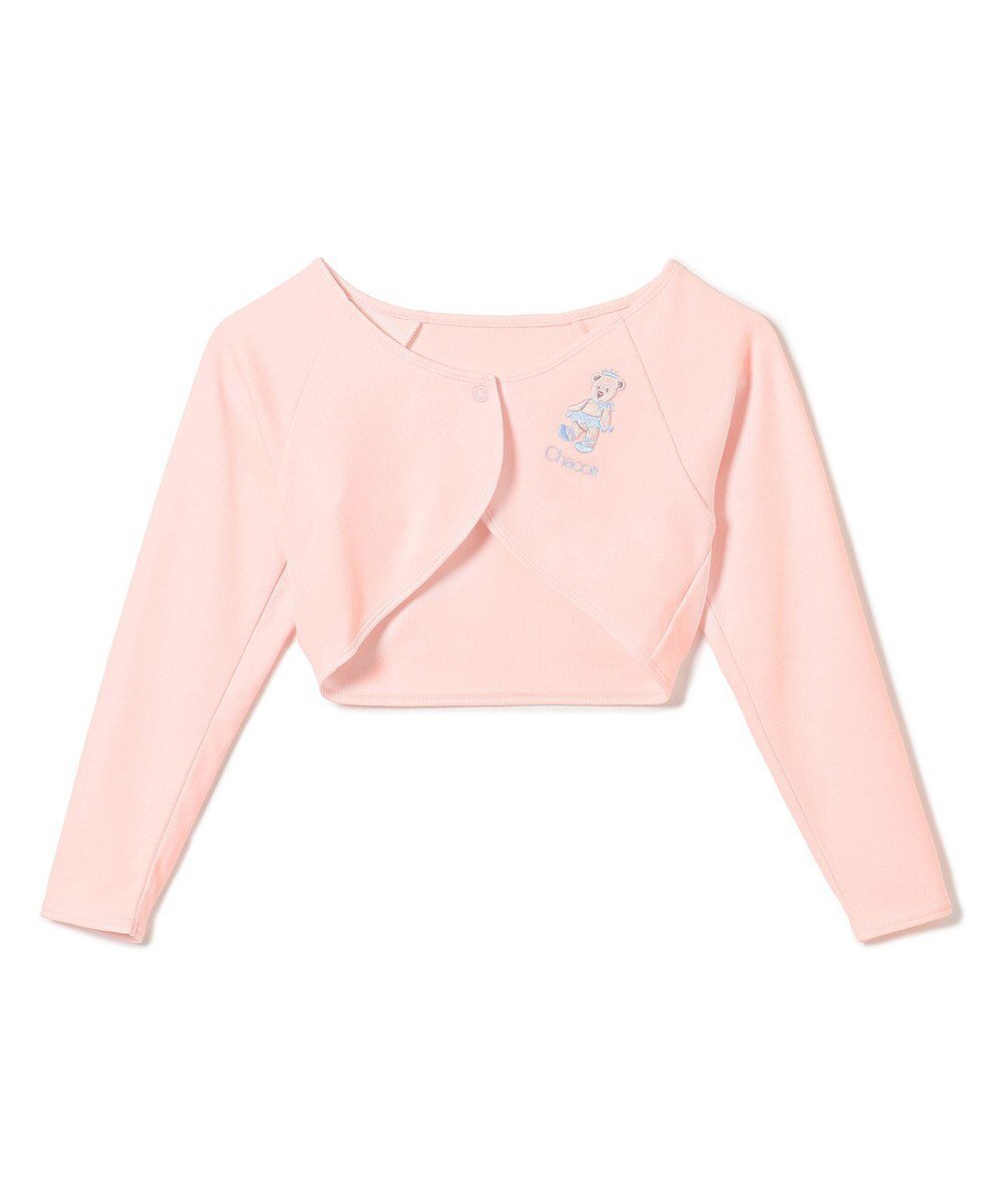 【チャコット/Chacott / KIDS】のカシュクール インテリア・キッズ・メンズ・レディースファッション・服の通販 founy(ファニー) 　ファッション　Fashion　キッズファッション　Fashion for Kids　トップス・カットソー　Cut & Sew Tops　カシュクール　Wrap Design　ヨーロピアンピンク|ID: prp329100004698438 ipo3291000000034354837