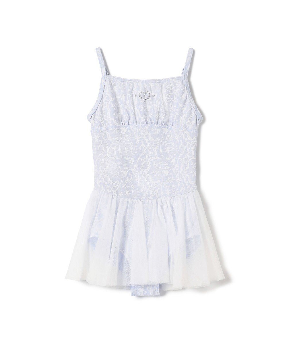 【チャコット/Chacott / KIDS】のスカート付レオタード インテリア・キッズ・メンズ・レディースファッション・服の通販 founy(ファニー) 　ファッション　Fashion　キッズファッション　Fashion for Kids　エレガント 上品　Elegant　コンパクト　Compact, Small Size　シューズ　Shoes, Footwear　シンプル　Simple, Minimal　ストーン　Stone, Gem-Like　ラップ　Wrap, Wrap Design　レース　Lace, Lace Fabric　ヒヤシンス|ID: prp329100004698445 ipo3291000000033927815