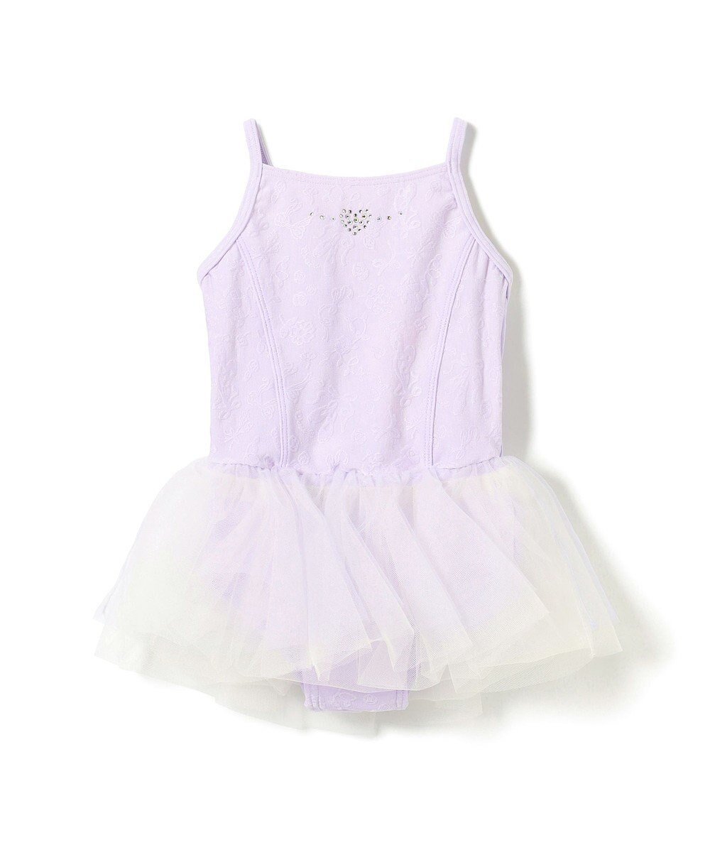【チャコット/Chacott / KIDS】のスカート付レオタード インテリア・キッズ・メンズ・レディースファッション・服の通販 founy(ファニー) 　ファッション　Fashion　キッズファッション　Fashion for Kids　ストーン　Stone, Gem-Like　ベビー　Baby, Babywear　ラップ　Wrap, Wrap Design　ラベンダー　Lavender　春　Spring　アイリス|ID: prp329100004698446 ipo3291000000033927820