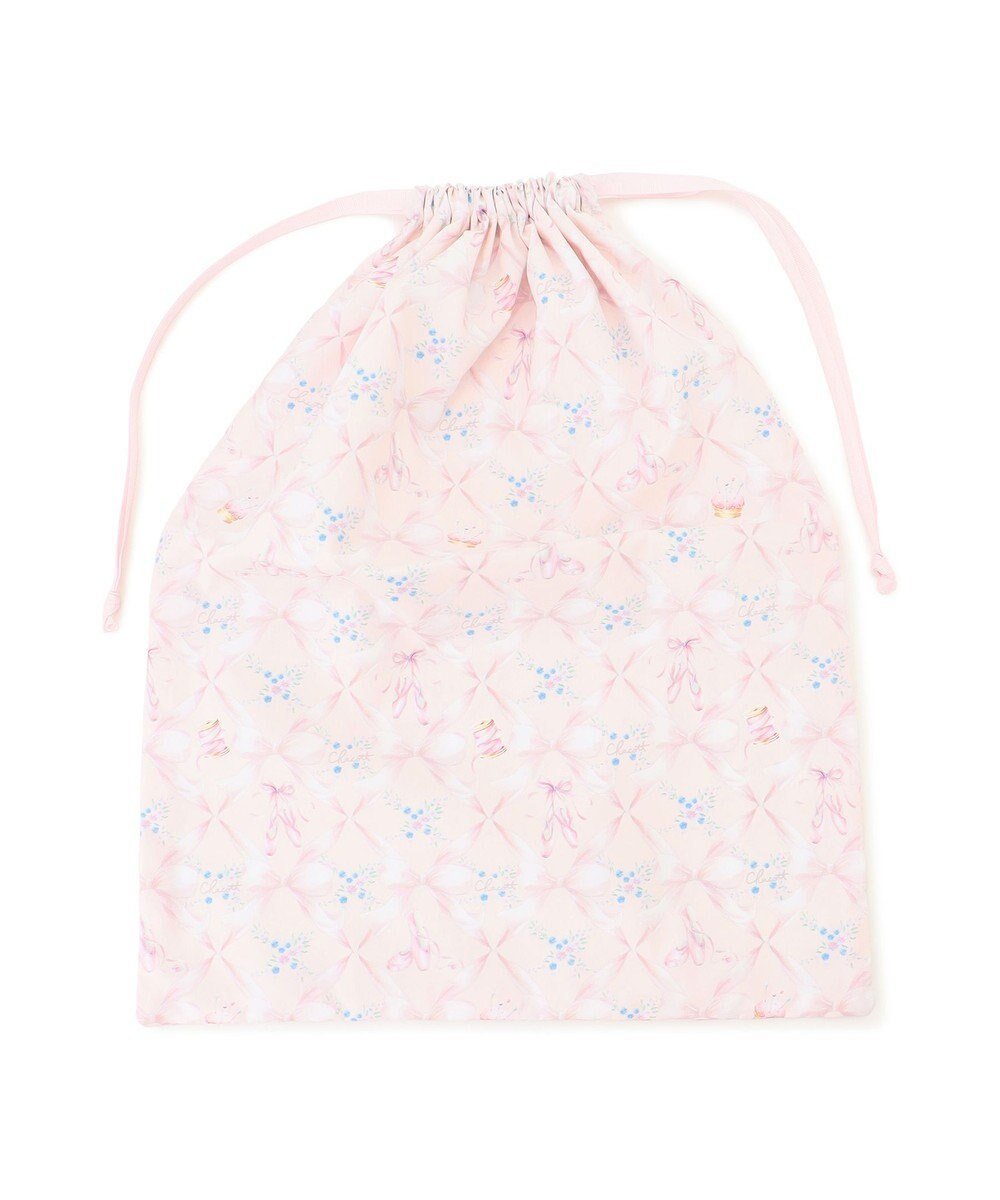 【チャコット/Chacott / KIDS】のトゥリボン巾着L インテリア・キッズ・メンズ・レディースファッション・服の通販 founy(ファニー) 　ファッション　Fashion　キッズファッション　Fashion for Kids　シューズ　Shoes, Footwear　モチーフ　Motif, Design Theme　エレガント 上品　Elegant　巾着　Drawstring Bag, Kinchaku　ロイヤルピンク|ID: prp329100004698459 ipo3291000000033927861