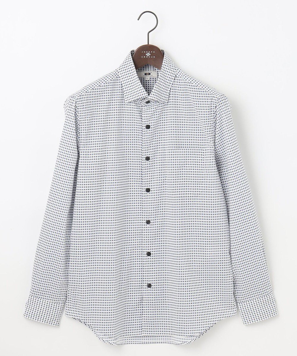 【ジョセフ アブード/JOSEPH ABBOUD / MEN】の【ストレッチ・洗える】ストレッチ プリント シャツ インテリア・キッズ・メンズ・レディースファッション・服の通販 founy(ファニー) 　ファッション　Fashion　メンズファッション　Fashion for Men　トップス・カットソー　Cut & Sew Tops　メンズシャツ　Shirts　カラフル　Colorful Design　ジャケット　Jacket, Outerwear　ストレッチ　Stretch, Stretchy Fabric　プリント　Print, Printed Pattern　モチーフ　Motif, Design Theme　洗える　Machine Washable　A/W・秋冬　Autumn/Winter　サックスブルー系5|ID: prp329100004698463 ipo3291000000034188387