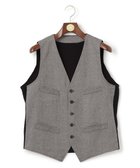 【ジェイ プレス/J.PRESS / MEN】の【マナードホームスパン】サドルベスト グレー系|ID: prp329100004698466 ipo3291000000034269640