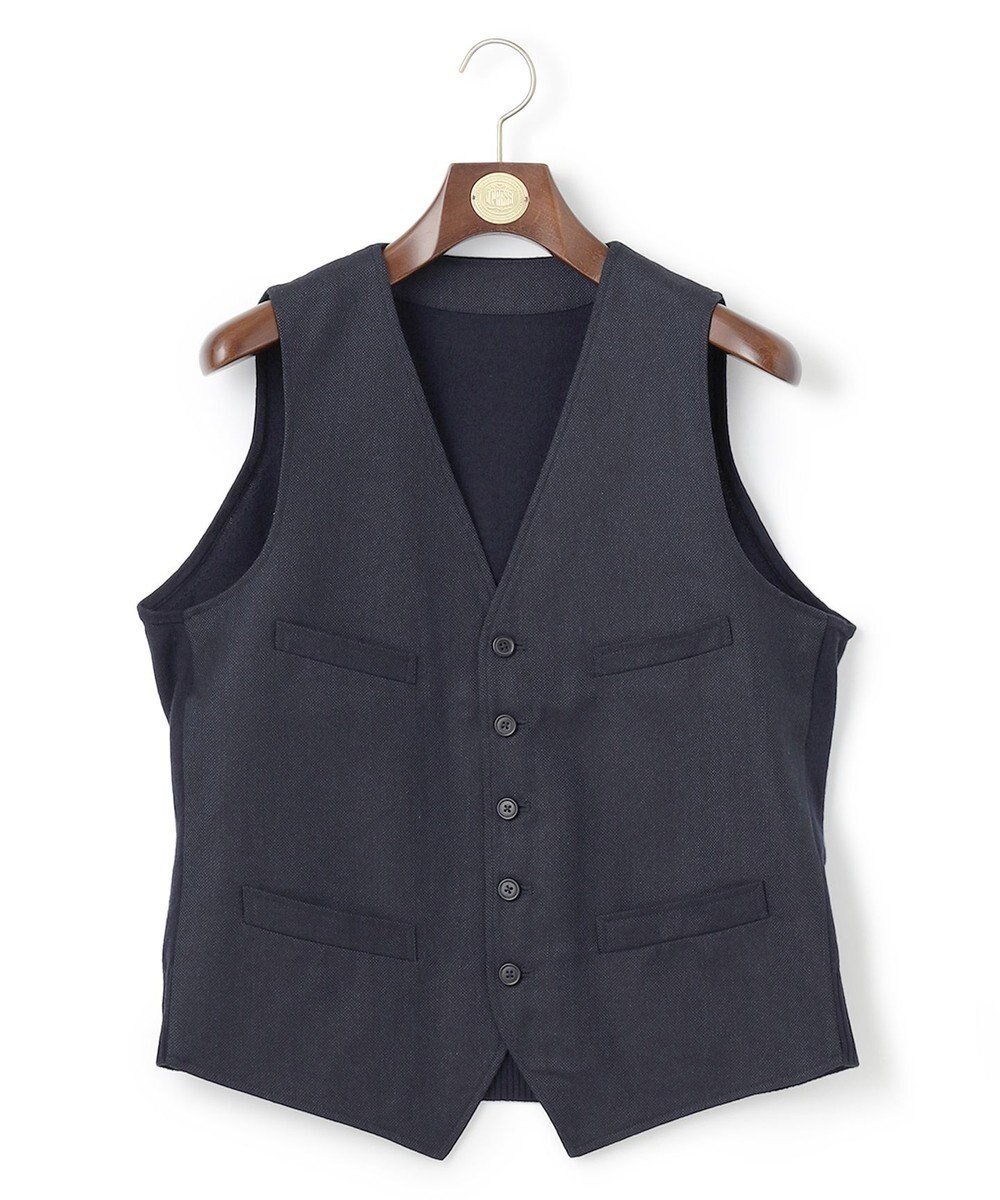 【ジェイ プレス/J.PRESS / MEN】の【マナードホームスパン】サドルベスト インテリア・キッズ・メンズ・レディースファッション・服の通販 founy(ファニー) 　ファッション　Fashion　メンズファッション　Fashion for Men　トップス・カットソー　Cut & Sew Tops　ベスト・ジレ　Vests & Gilets　アクリル　Acrylic Material　ウォーム　Warm Fabric　シルク　Silk, 100% Silk　ジャケット　Jacket, Outerwear　定番　Standard, Basic Item　ベスト　Vest, Waistcoat　ミックス　Mix, Mixed Style　モダン　Modern, Contemporary　A/W・秋冬　Autumn/Winter　エレガント 上品　Elegant　ネイビー系|ID: prp329100004698466 ipo3291000000034269642