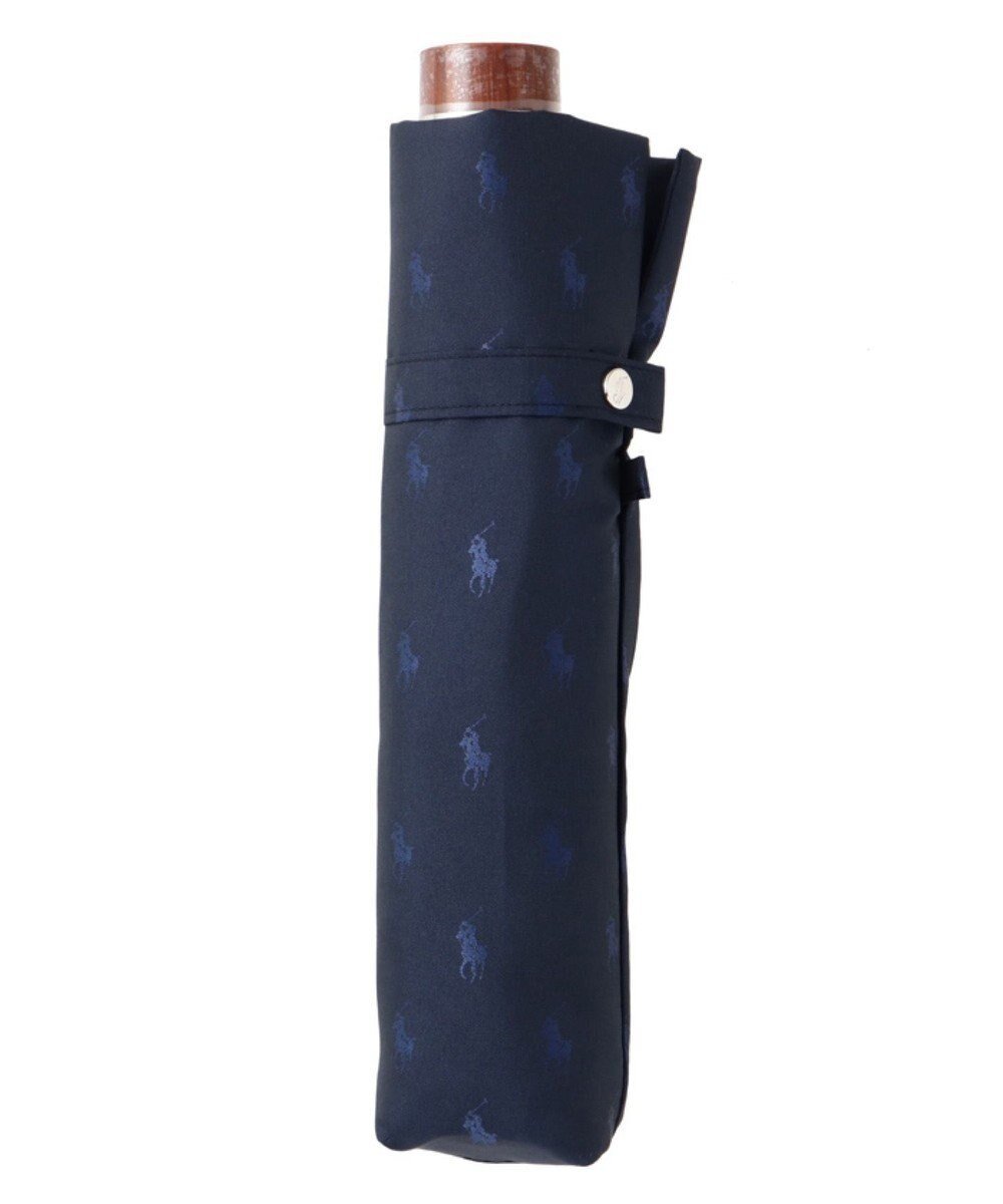 【ムーンバット/MOONBAT / MEN】の【大きめ60cm】POLO RALPH LAUREN メンズ 折りたたみ傘 ジャガード 60cm インテリア・キッズ・メンズ・レディースファッション・服の通販 founy(ファニー) 　ファッション　Fashion　メンズファッション　Fashion for Men　アイビー　Ivy Pattern　シンプル　Simple, Minimal　ジャカード／ジャガード　Jacquard, Woven Pattern　ニューヨーク　New York, NYC Style　メンズ　Men's, Menswear　傘　Umbrella, Parasol　定番　Standard, Basic Item　ディープブルー|ID: prp329100004698476 ipo3291000000033927934