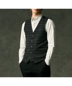 【ジョセフ アブード/JOSEPH ABBOUD / MEN】の【洗える/ソフトな肌触り/軽い】シェニールヤーンジャカードニット ベスト グレー系|ID: prp329100004698485 ipo3291000000034309773